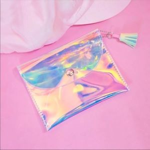 Holographic mini purse